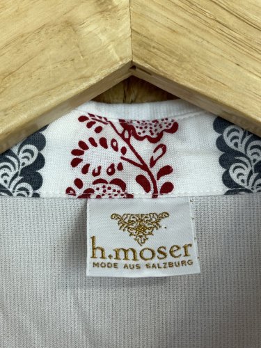 Bavlněná košile H.moser 100 % bavlna