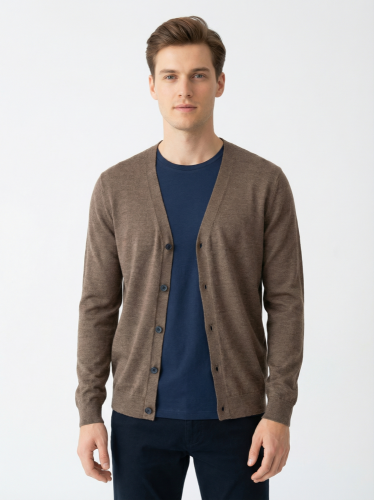 Merino kardigan H&M 100 % merino vlna