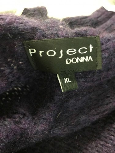 Asymetrický oversize kardigan Project Donna 14 % vlna 14 % mohér