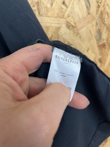 Prodloužená košile Silver Creek 100 % lyocel