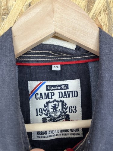 Pánská košile Camp David 100 % len