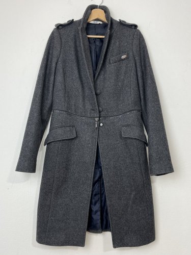 Luxusní vlněný kabát LIU - JO 100 % vlna