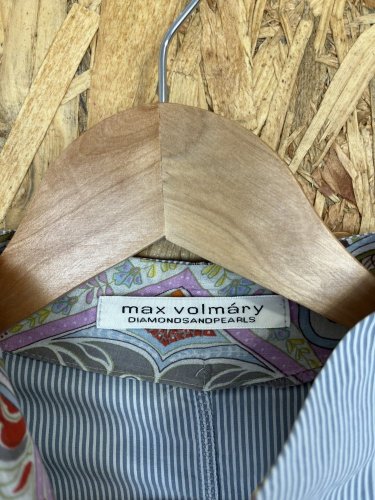 Bavlněná košile Max Volmáry s podílem bavlny a elastanu