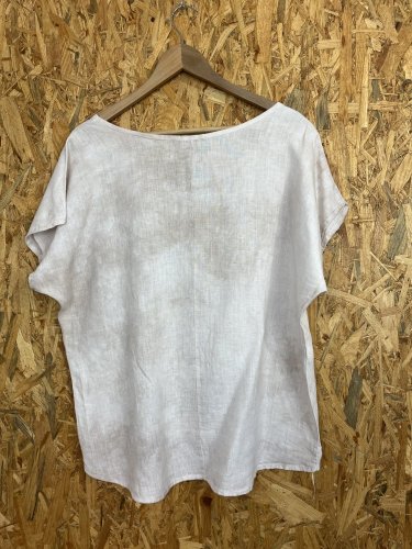 Oversize tunika Made in Italy 100 % len