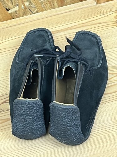 Kožené boty Wallabees 100 % kůže