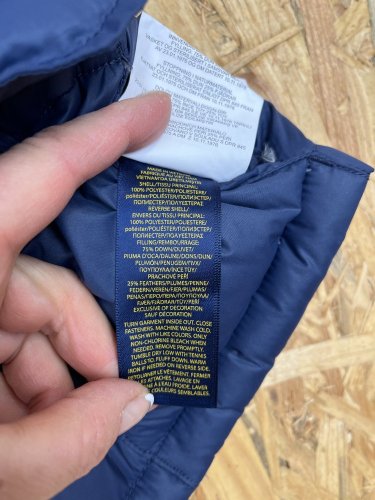 Dětská oboustranná vesta Ralph Lauren 75 % kachní peří