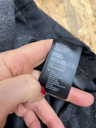 Pánský křivák H&M 57 % vlna