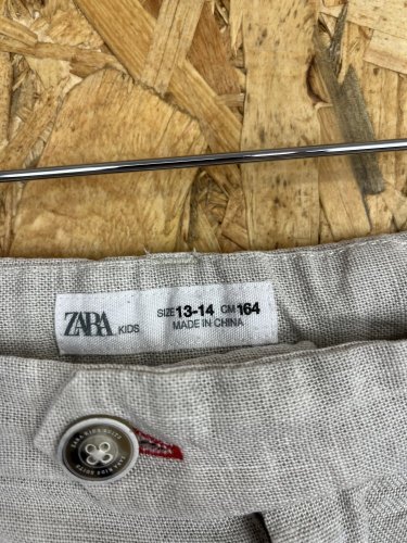 Dětské kalhoty ZARA 75 % viskoza 25 % len