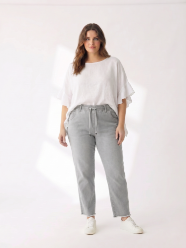 Teplákové kalhoty M.Sara Jeans 95 % bavlna
