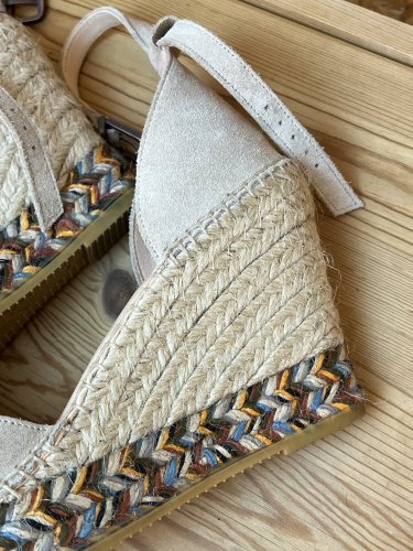 Espadrilky Made in Spain 100 % kůže