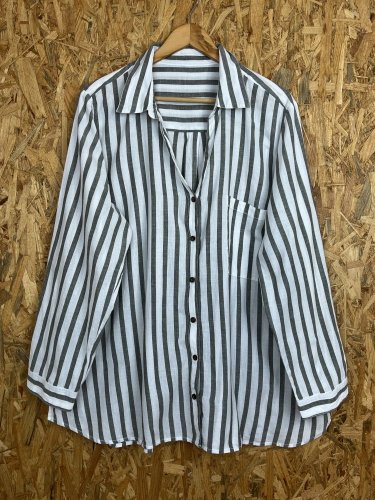 Oversize košile Made in Italy 100 % bavlna