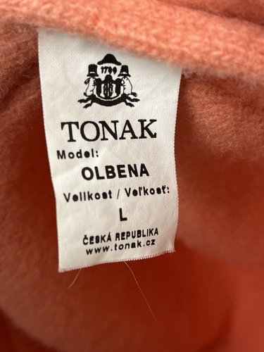 Vlněný klobouk TONAK 100 % vlna