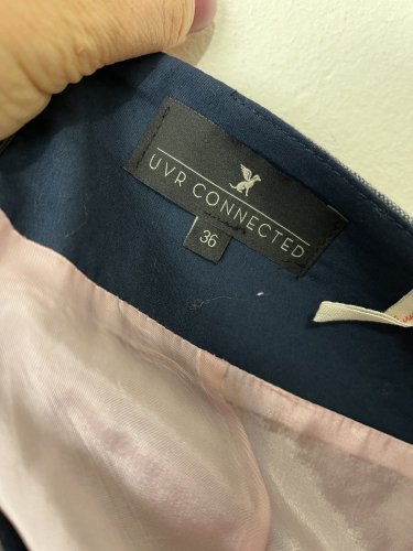 Vlněná sukně UVR Connected 40 % vlna
