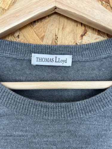 Pánský svetr Thomas Lloyd 50 % merino vlna