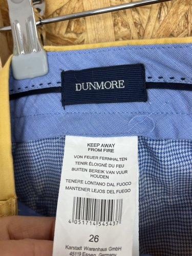 Pánské kalhoty A. W. Dunmore 98 % bavlna