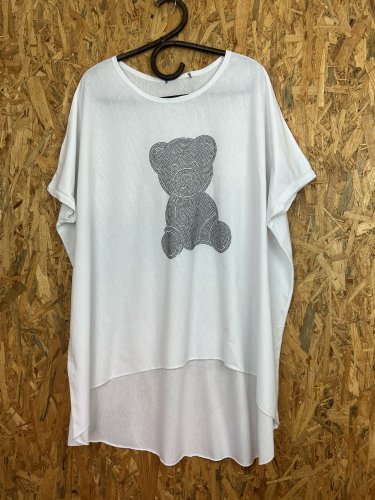 Oversize tunika Made in Italy 100 % bavlna