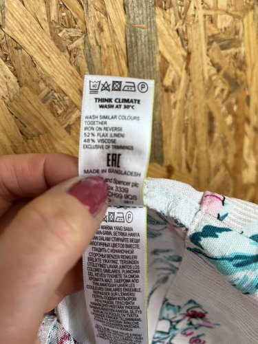 Šaty Marks&Spencer 52 % len 48 % viskoza