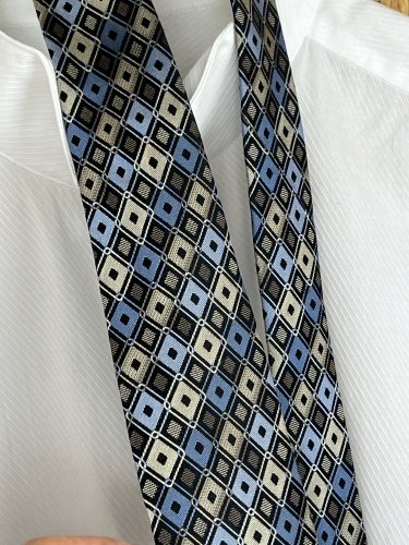 Hedvábná kravata Daniel Hechter 100 % hedvábí