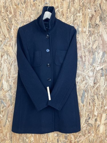 Vlněný kabát Mango s podílem vlny a polyamidu