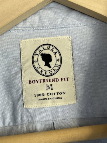 Prodloužená košile Boyfriend Fit 100 % bavlna