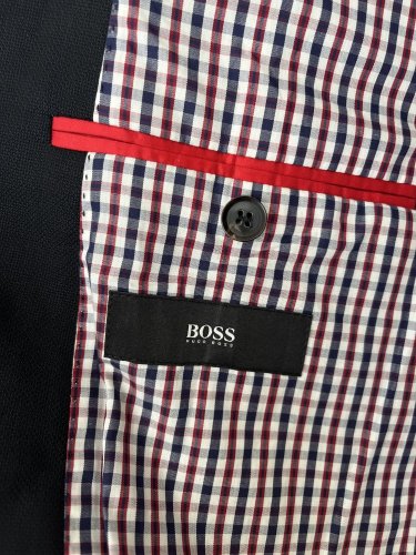 Pánské vlněné sako Hugo Boss 100 % vlna