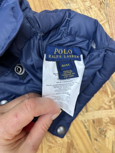 Dětská oboustranná vesta Ralph Lauren 75 % kachní peří