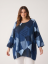 Oversize tunika Made in Italy 100 % bavlna
