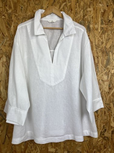 Oversize tunika H&M 52 % len 48 % bavlna