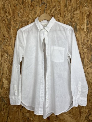 Přírodní košile H&M 52 % len 48 % bavlna