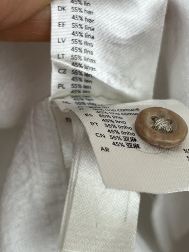 Dětská košile Lindex s podílem bavlny a lnu