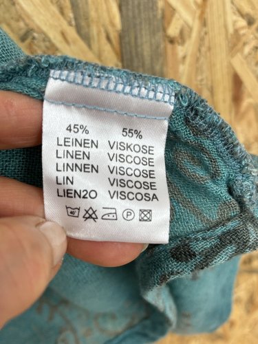 Lněná tunika Diva 45 % len 55 % viskoza