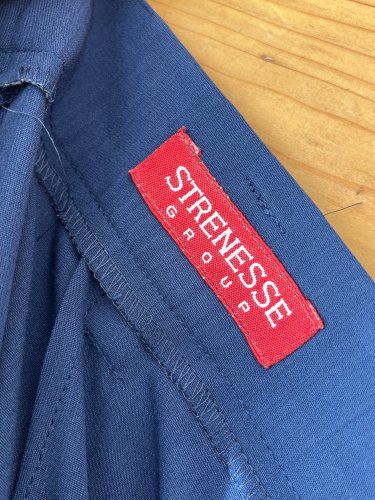 Široké kalhoty Strenesse 50 % vlna 50 % viskoza