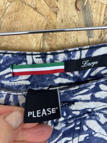 Lněné kraťasy Please 100 % len