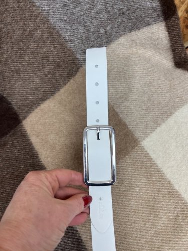 Kožený pásek s.Oliver 100 % kůže