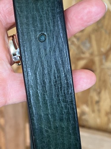 Kožený pásek Made in Germany 100 % kůže