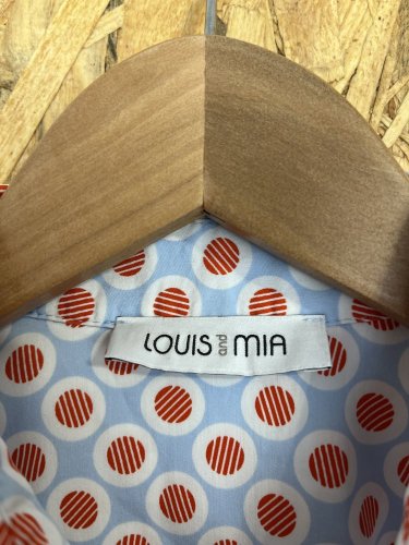 Bavlněná košile Louis and Mia s podílem bavlny a elastanu