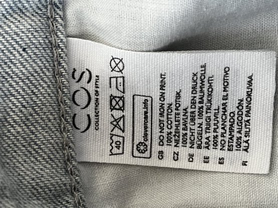 Pánské kalhoty COS 100 % bavlna