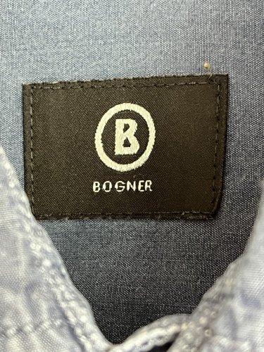 Riflová košile Bogner 100 % bavlna