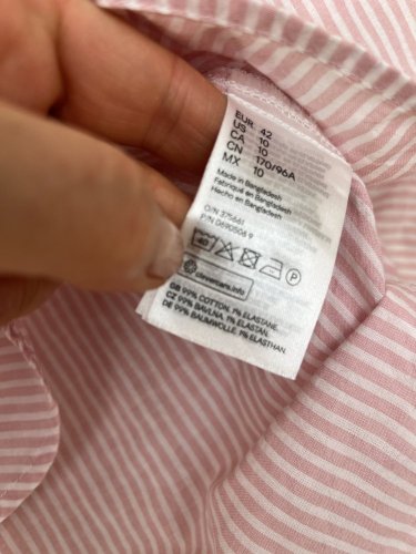 Oversize košile H&M 91 % bavlna