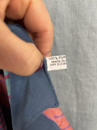 Hedvábný šál Made in India 100 % hedvábí