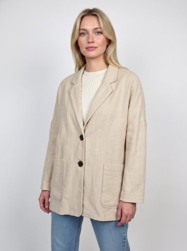 Oversize sako H&M 65 % viskoza 35 % len