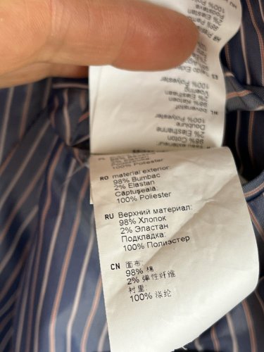 Pánské sako CINQUE 98 % bavlna