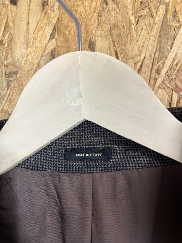 Přírodní sako Massimo Dutti s podílem bavlny a lnu