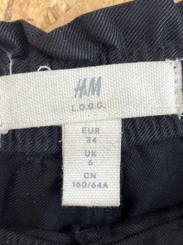 Široké kalhoty H&M 100 % lyocel