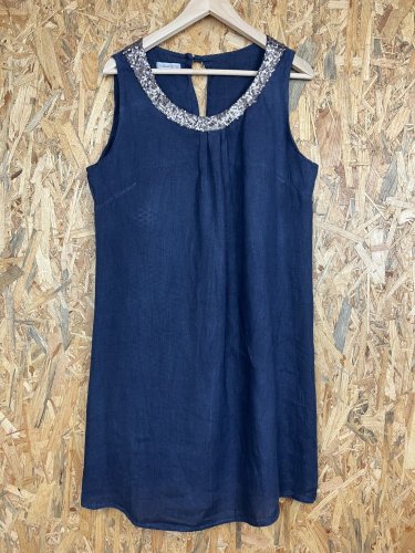 Lněné šaty Italian Style 100 % len