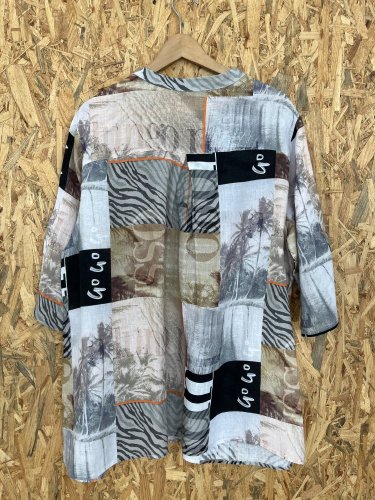 Oversize tunika Estelle Jolie 100 % len