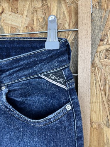 Skinny džíny Replay s podílem bavlny a elastanu