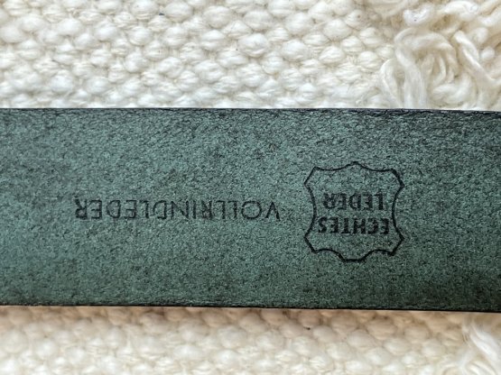 Kožený pásek Made in Germany 100 % kůže