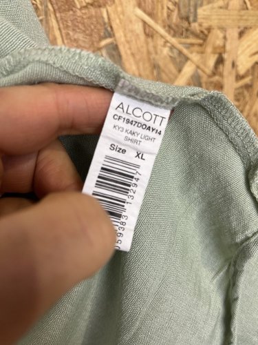 Košile Alcott 38 % bavlna 12 % len 50 % viskoza