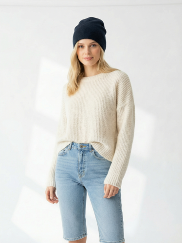 Zimní čepice Made in Germany 100 % vlna